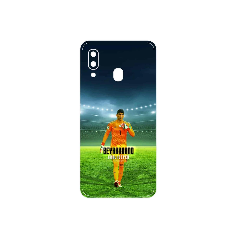 برچسب پوششی ماهوت مدل Alireza Beiranvand مناسب برای گوشی موبایل سامسونگ Galaxy A40