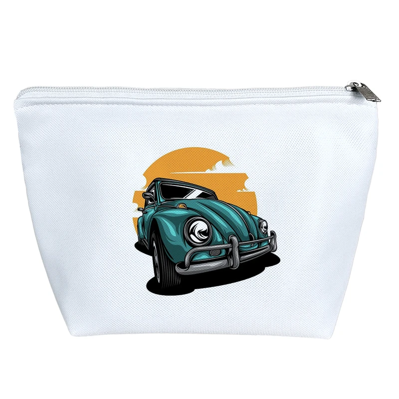 کیف لوازم آرایش دخترانه خندالو مدل ماشین کلاسیک کد 5940