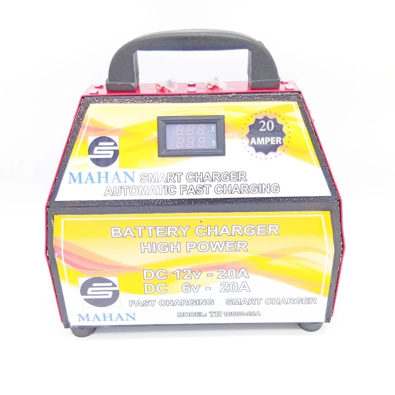 شارژر باتری خودرو ماهان مدل دوزمانه