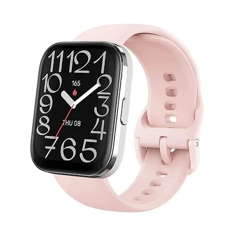 ساعت هوشمند 48 میلی متری آمازفیت مدل MAN HOOKS BIP 5 UNITY FIDELITY با بند سیلیکونی