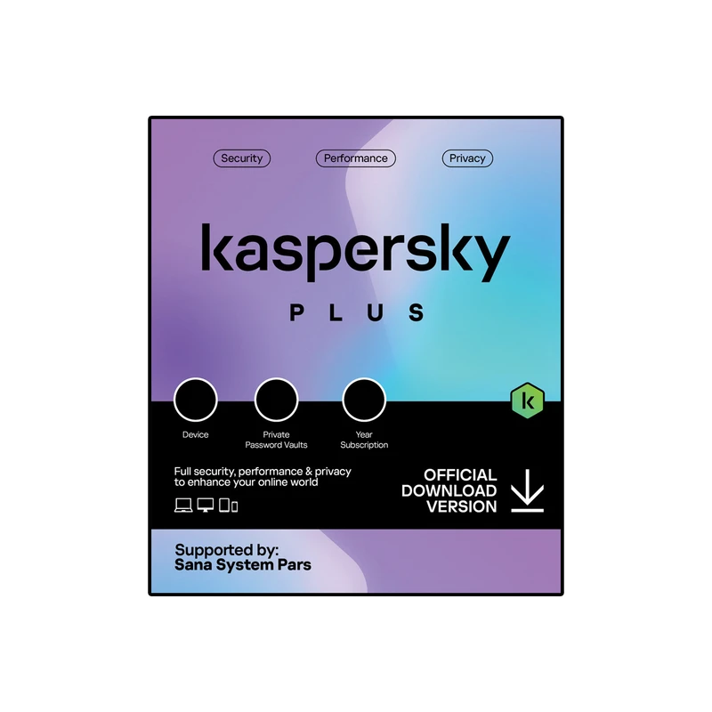 نرم افزار آنتی ویروس کسپرسکی لب نسخه پلاس نشر 2025 10کاربره 2ساله