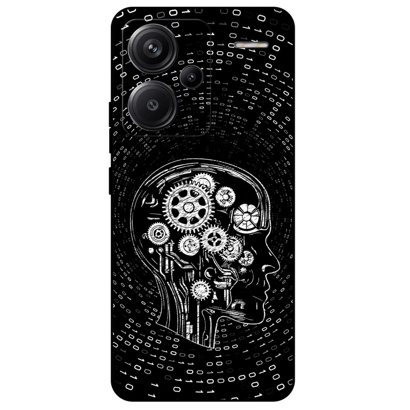 کاور مگافون طرح ربات انسانی مدل 7428 مناسب برای گوشی موبایل شیائومی Redmi Note 13 Pro Plus 5G