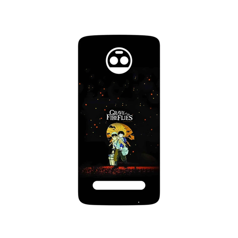 برچسب پوششی ماهوت مدل Grave of the Fireflies مناسب برای گوشی موبایل موتورولا Moto Z2 Force
