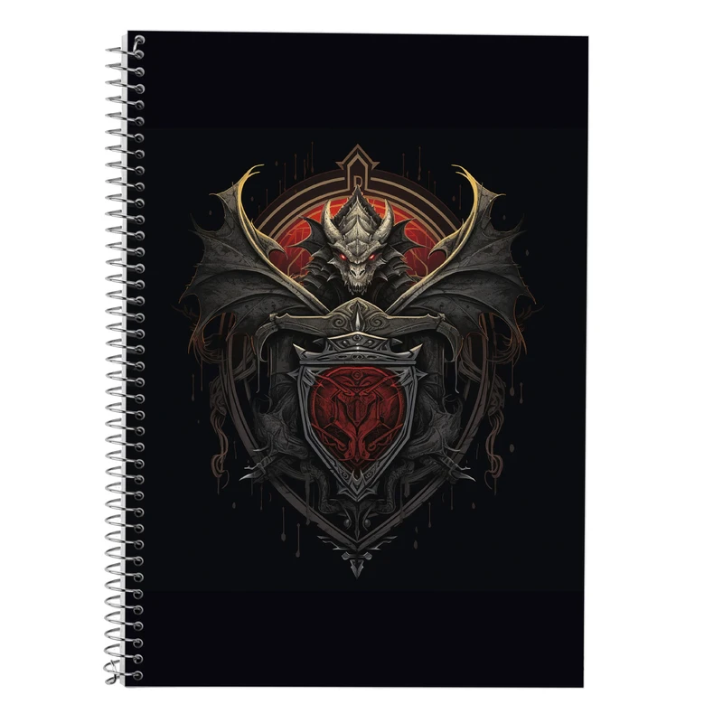 دفتر لغت 50 برگ مدوپد طرح  ارباب حلقه ها The Lord of the Rings کد DF3036