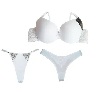 ست شورت و سوتین زنانه مدل اسفنجی بسته 3 عددی