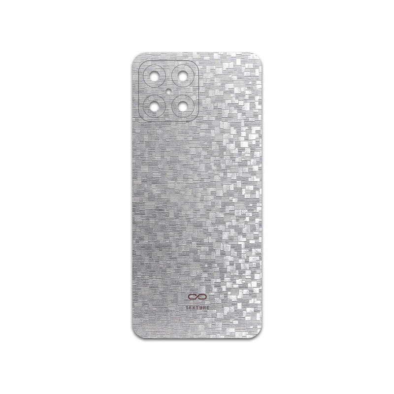 برچسب پوششی ماهوت مدل Silver-Silicon مناسب برای گوشی موبایل آنر X8