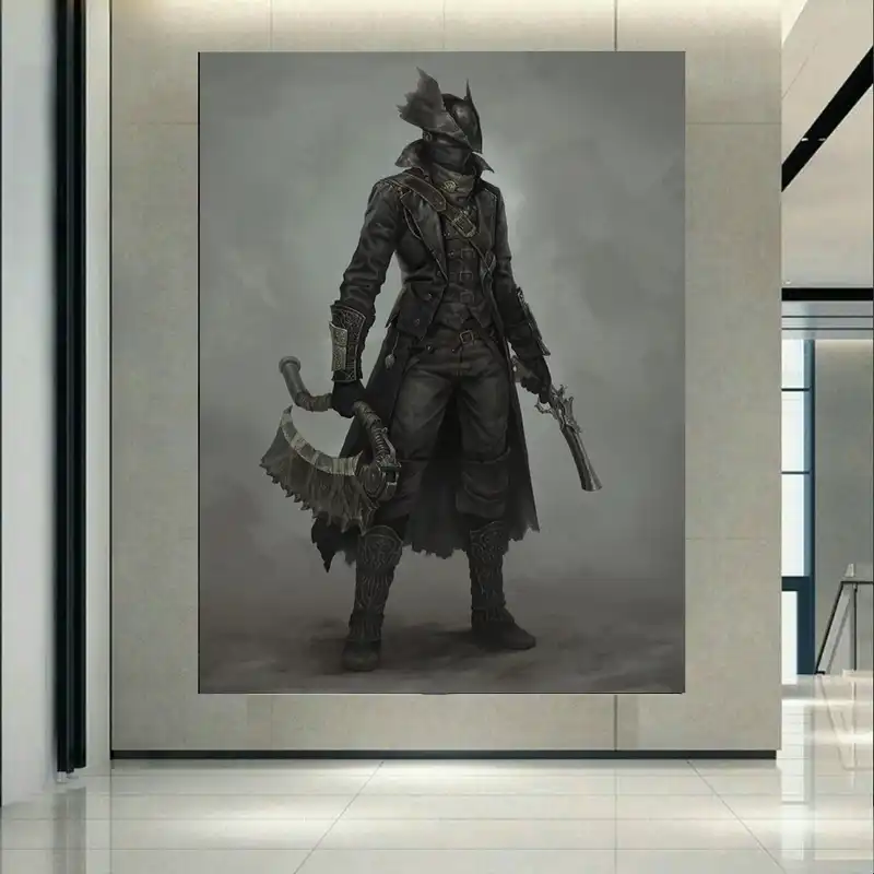 پوستر طرح گیم مدل Bloodborne کد AR16710