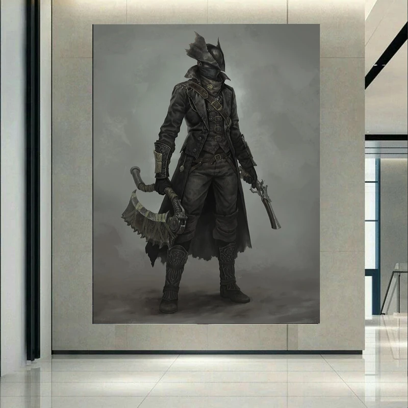 تابلو بوم طرح گیم مدل Bloodborne کد AR2335