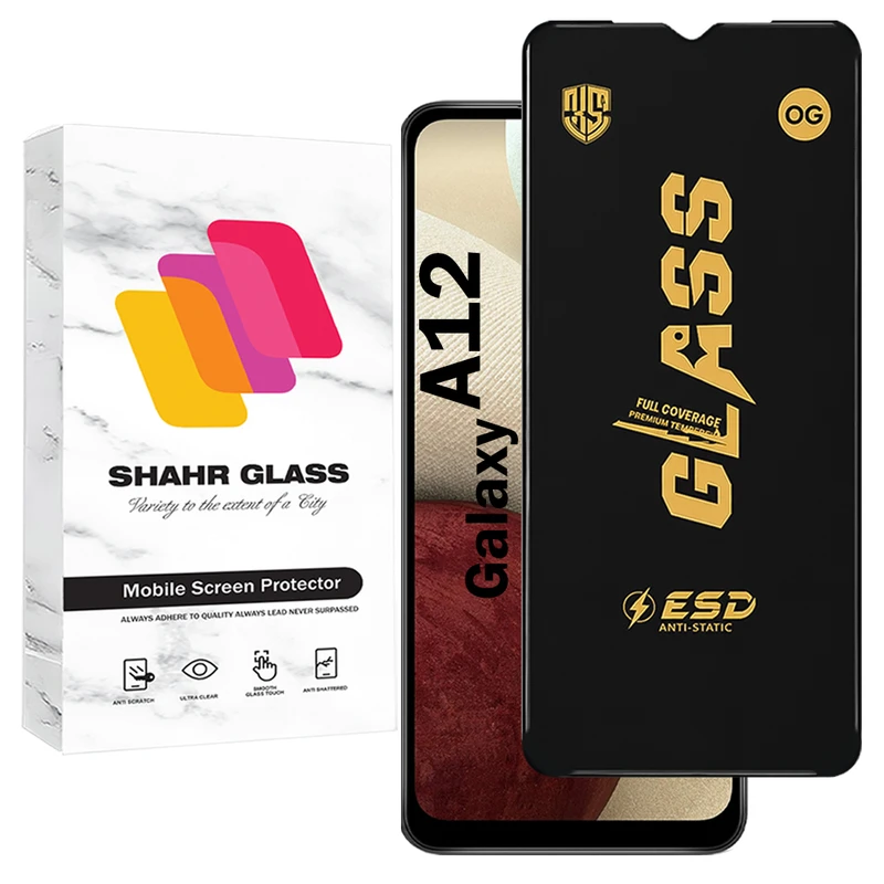 محافظ صفحه نمایش شهر گلس مدل OGESD مناسب برای گوشی موبایل سامسونگ Galaxy A12