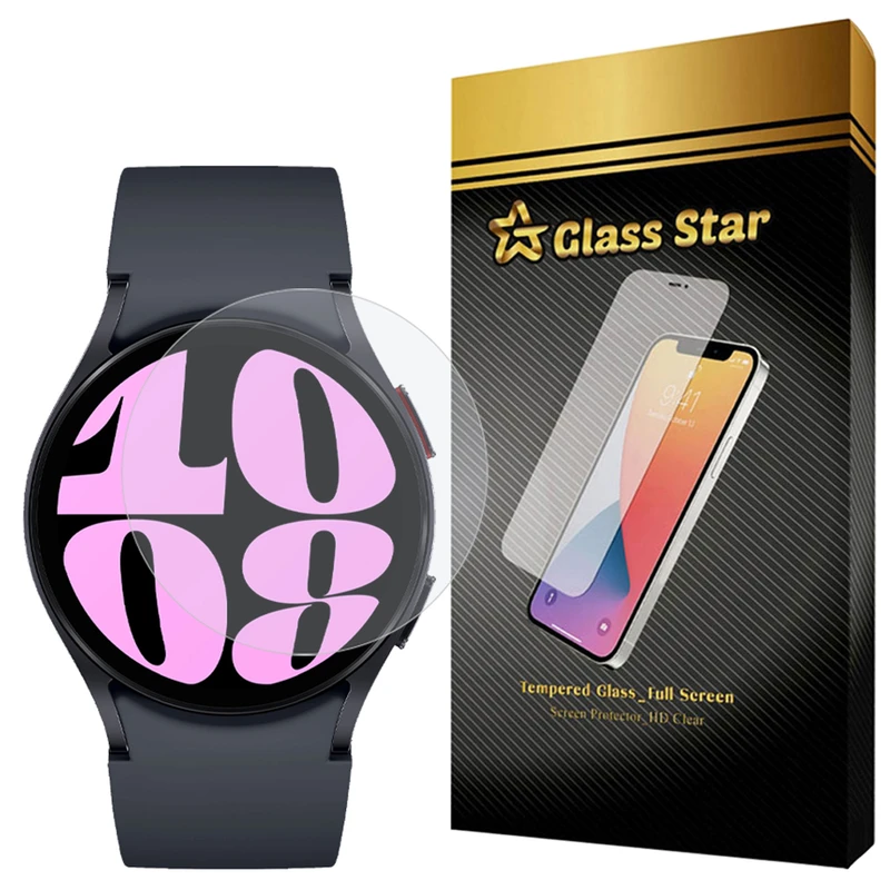 محافظ صفحه نمایش گلس استار مدل SMWG20 مناسب برای ساعت هوشمند سامسونگ Galaxy Watch 6 44 mm
