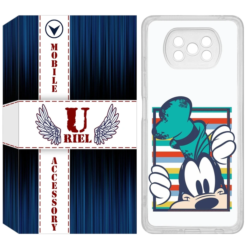 کاور یوریل مدل Clear کد 2 طرح سگ مناسب برای گوشی موبایل شیائومی Poco X3 / X3 Pro / X3 NFC