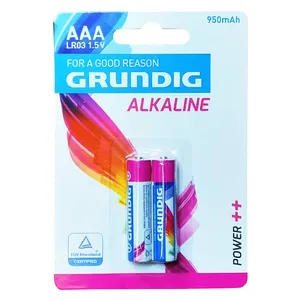 باتری قلمی گراندیگ مدل ALKALINE بسته دو عددی