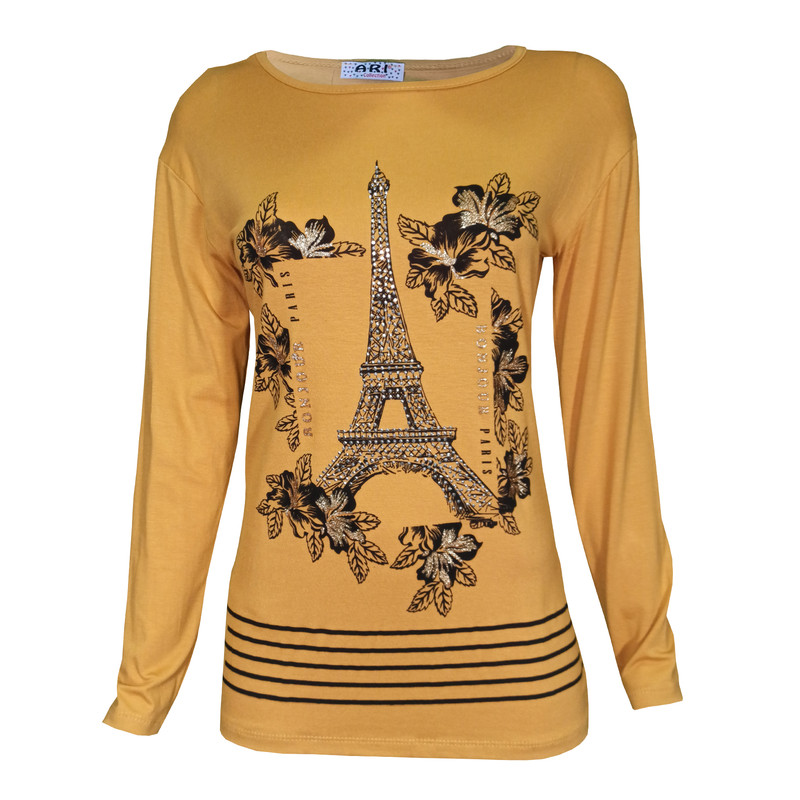 تی شرت آستین بلند زنانه مدل 511