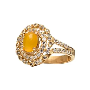 انگشتر نقره زنانه مدل 001 شرف الشمس