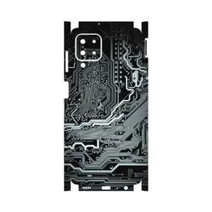 MAHOOT Black-Printed-Circuit-Board-FullSkin Cover Sticker for Samsung Galaxy M22