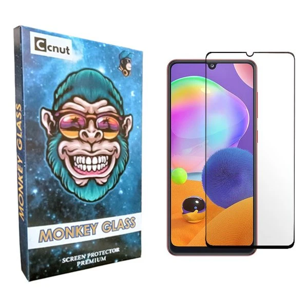 محافظ صفحه نمایش شیشه ای کوکونات مدل mnk Full مناسب برای گوشی موبایل سامسونگ Galaxy A31