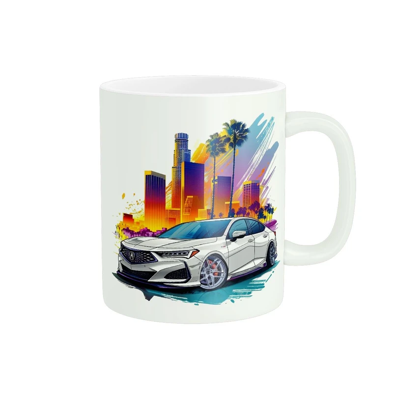 ماگ پادآفرین مدل ماشین 2025 ACURA INTEGRA کارتونی کد 034