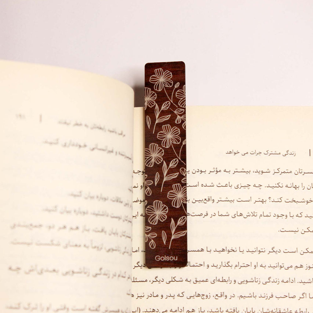 نشانگر کتاب گلسو مدل گلستون کد 2 مجموعه 2 عددی