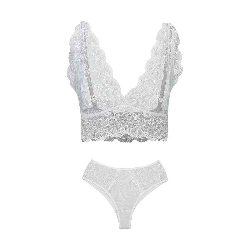 ست شورت و سوتین زنانه مدل PL293