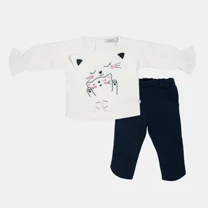 ست بلوز و شلوار نوزادی دخترانه فیورلا کد 20515