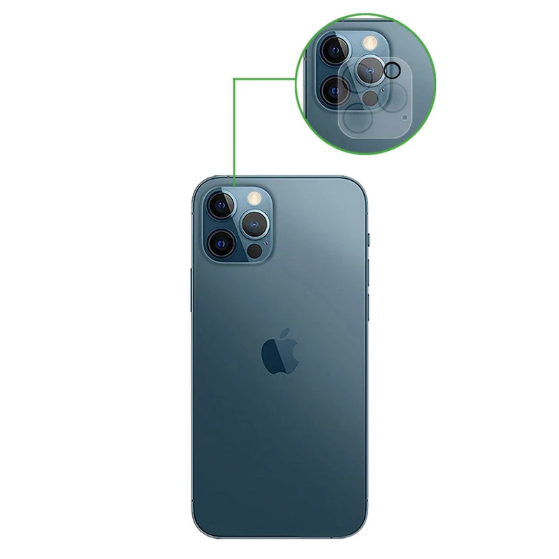 محافظ لنز دوربین شیشه ای مناسب برای گوشی موبایل اپل iPhone 12 pro Max