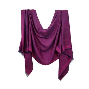 شال زنانه مدل ژاکارد gc27