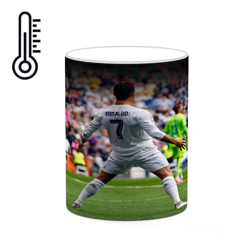 ماگ حرارتی کاکتی طرح Ronaldo رونالدو مدل mgh42965