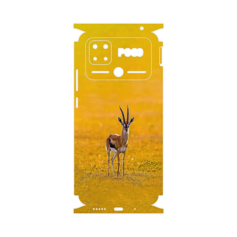 برچسب پوششی ماهوت مدل Gazelle-FullSkin مناسب برای گوشی موبایل شیائومی Poco C40
