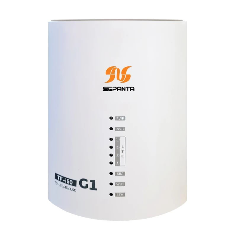 مودم 4G/TD-LTE مدل مودم 4G/TD-LTE سپنتا مدل TF-i60 G1به همراه سیمکارت و 1000 گیگابایت اینترنت یکساله