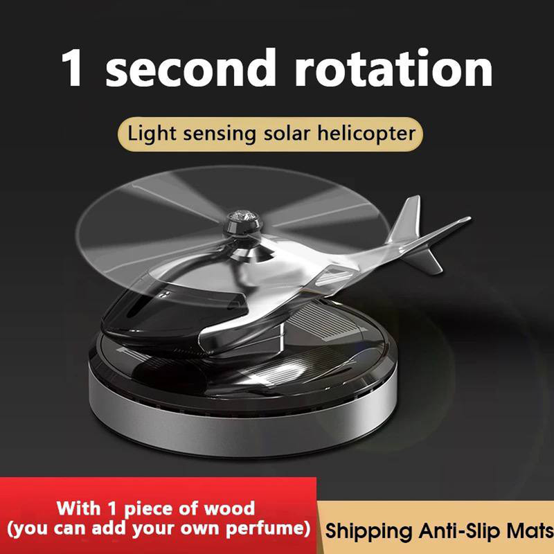 خوشبوکننده خودرو خورشیدی مدل هلیکوپتر در ارزانترین فروشگاه اینترنتی ایران ارزان