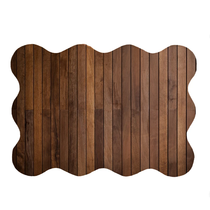 پادری مدل دالبر طرح چوب کد 5265 سایز 80x110 سانتی متر 