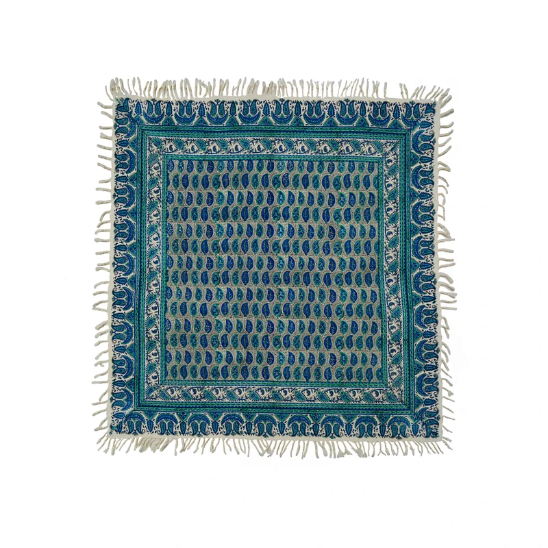 رومیزی قلمکار ممتاز اصفهان طرح بته شویدی مدل G166