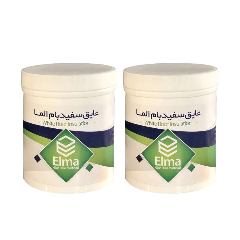 عایق سفید بام الما مدل 1000 وزن 1 کیلوگرم بسته 2 عددی