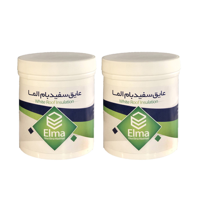 عایق سفید بام الما مدل 1000 وزن 1 کیلوگرم بسته 2 عددی