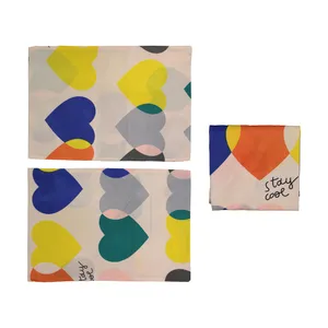 سرویس ملحفه مون‌سا مدل MICRO-N88 دو نفره 3 تکه  