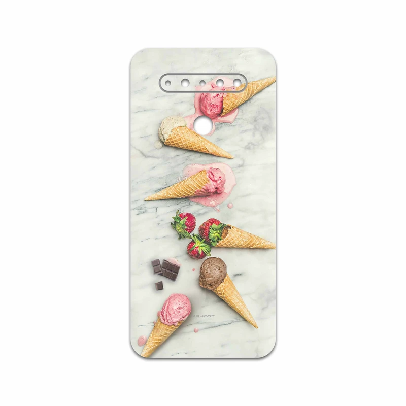 برچسب پوششی ماهوت مدل Funnel ice cream مناسب برای گوشی موبایل ال جی K51s