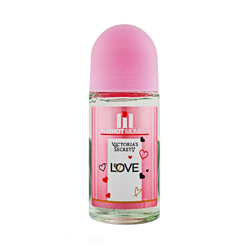 رول ضد تعریق زنانه پلی هات مومنت مدل victoria secret love حجم 50 میلی لیتر
