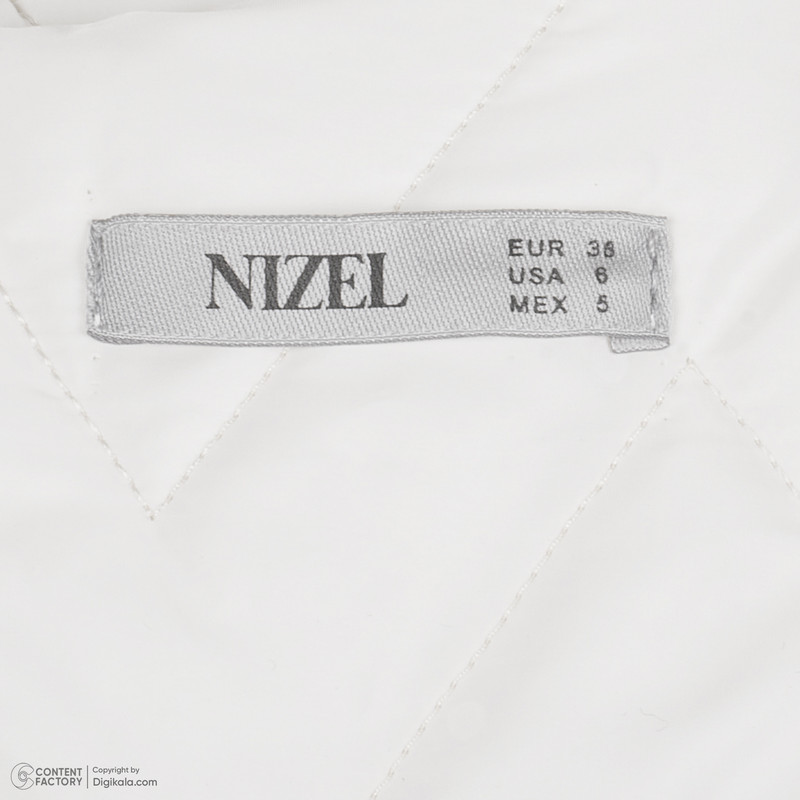 پافر زنانه نیزل مدل 0109 رنگ سفید