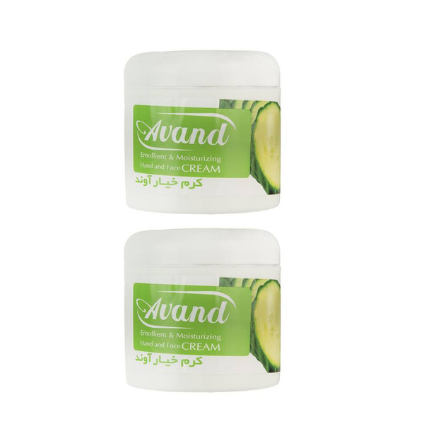 کرم مرطوب کننده آوند مدل Cucumber حجم 200 میلی لیتر بسته 2 عددی