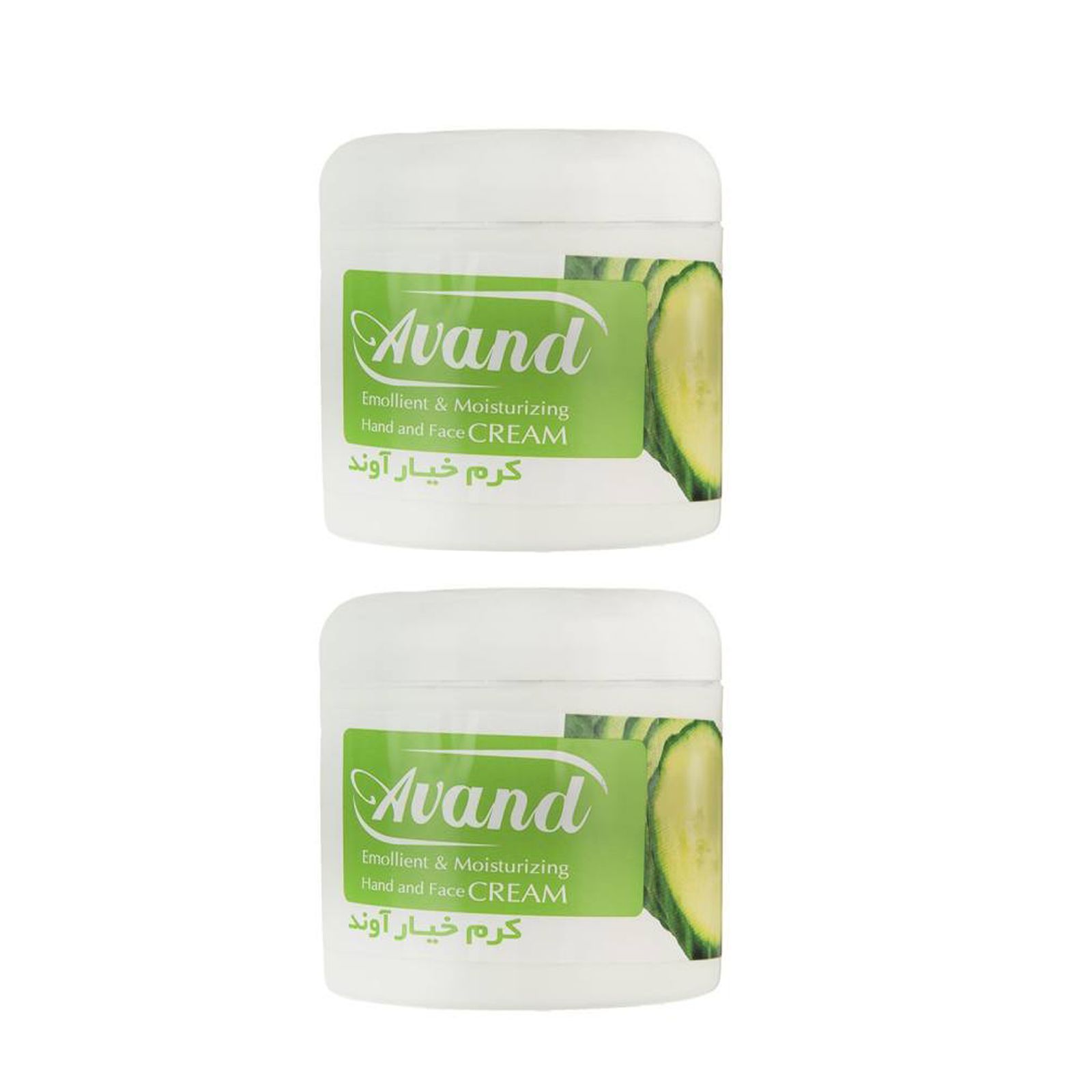 کرم مرطوب کننده آوند مدل Cucumber حجم 200 میلی لیتر بسته 2 عددی -  - 1