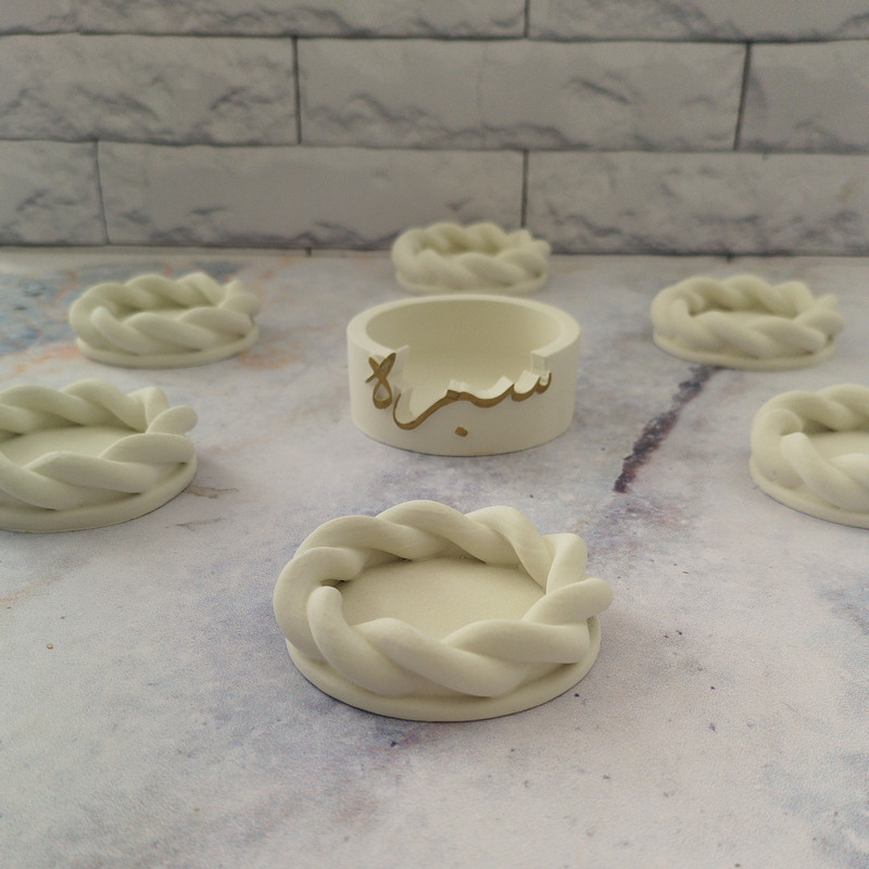 مجموعه ظروف هفت سین 7 پارچه مدل میلانا