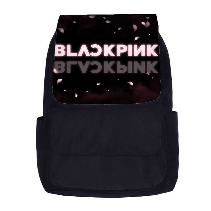 کوله پشتی دخترانه طرح black pink کد kp312