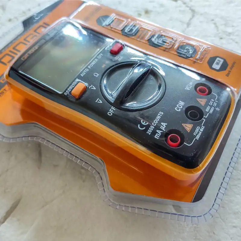 مولتی متر دیجیتال دینگشی مدل ART : 50060101