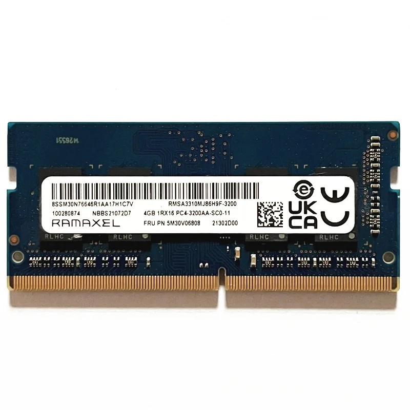 رم لپ تاپ DDR4 تک کاناله 3200 مگاهرتز رامکسل مدل PC4-3200AA ظرفیت 4 گیگابایت