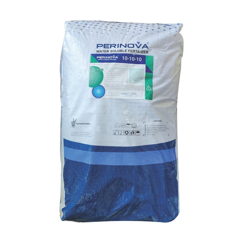 کود کامل چالکود 10-10-10 پرینوا مدل گرانول وزن 25 کیلوگرم