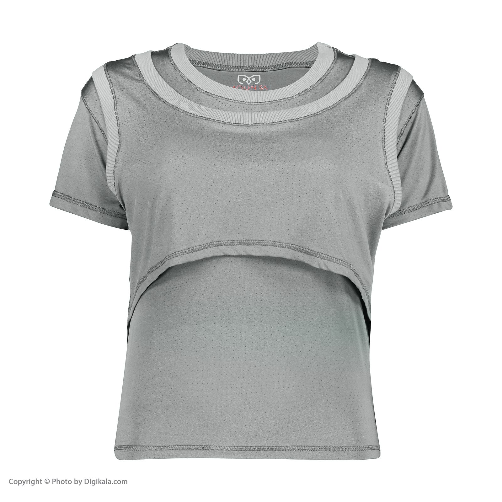 تی شرت ورزشی زنانه مون‌سا مدل 1631351-95 -  - 2