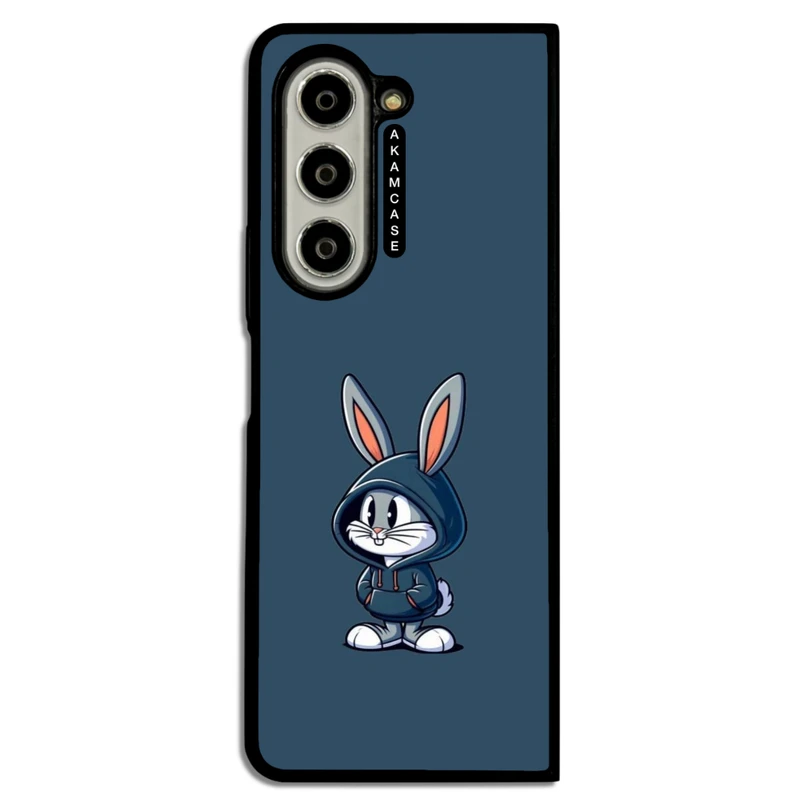 کاور آکام مدل AMC-WSGZFOLD5-BUNNY-1 مناسب برای گوشی موبایل سامسونگ Galaxy Z Fold 5