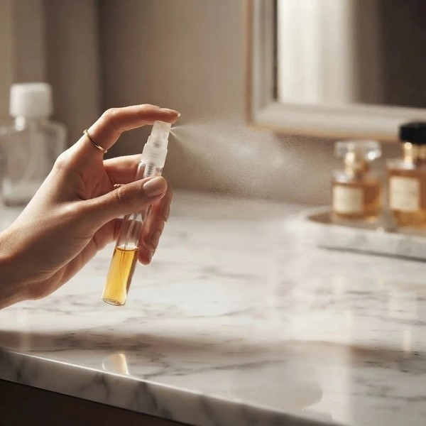 عطر جیبی زنانه و مردانه لوآرا مدل ایمیجینیشن حجم 10 میلی‌لیتر با رایحه خنک و مرکباتی