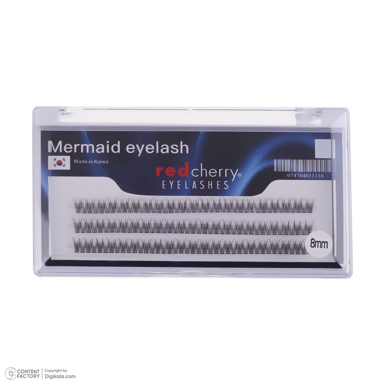 مژه مصنوعی رد چری مدل mermaid کد 8 -  - 4