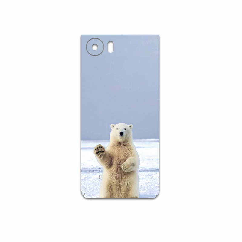 برچسب پوششی ماهوت مدل Polar-bear مناسب برای گوشی موبایل بلک بری KEYONE